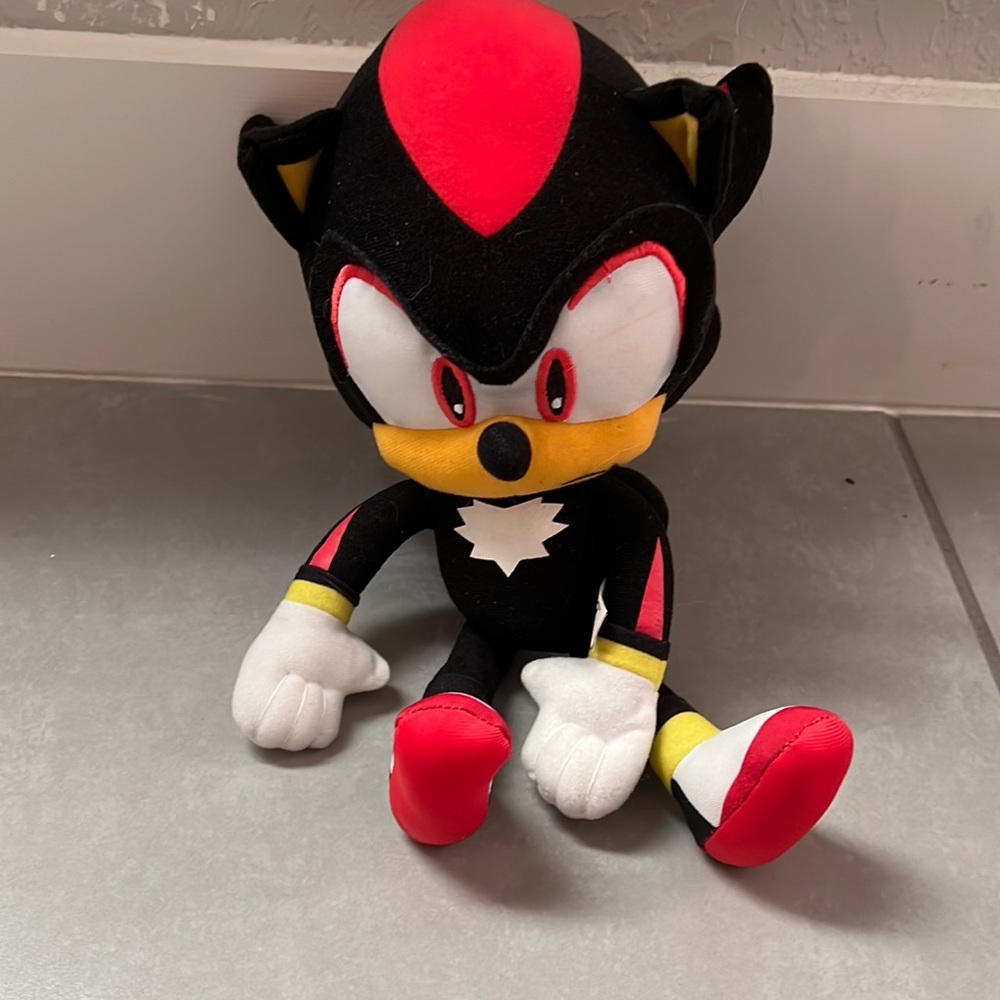 Sega Toy Factory Sega Sonic The Hedgehog Shadow Plush - Toys & Collectibles